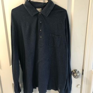 Soft cotton, m blue, EUC, Old Navy collared shirt